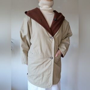 80s Woolrich Reversible Coat